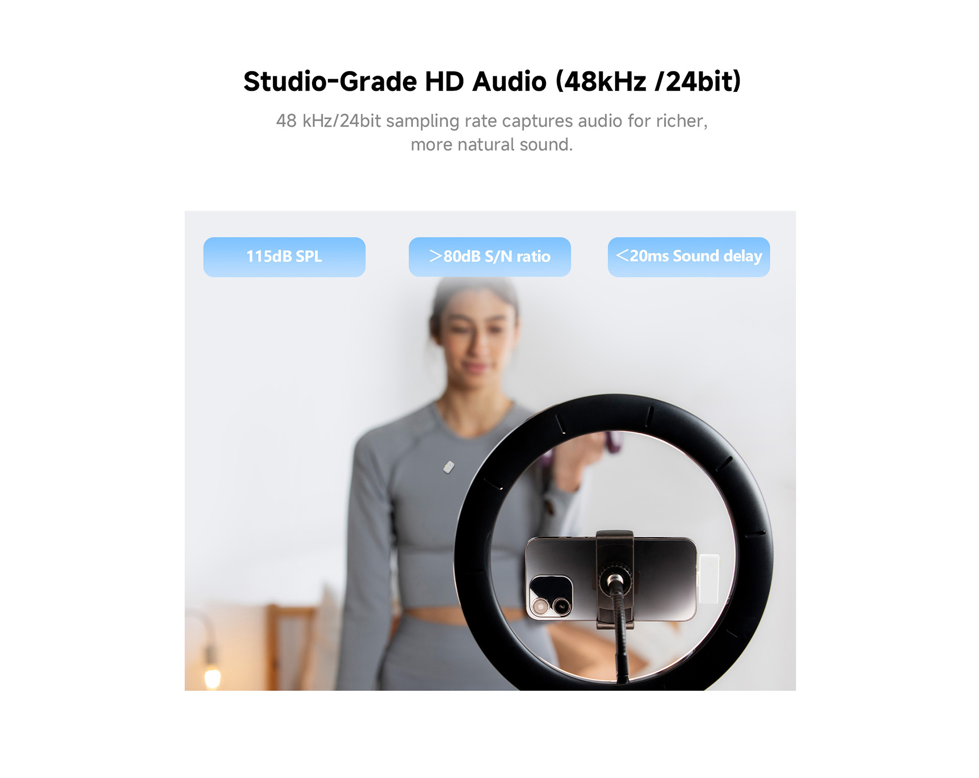 LUUCCO MiniPods wireless lavalier microphone feature image 5
