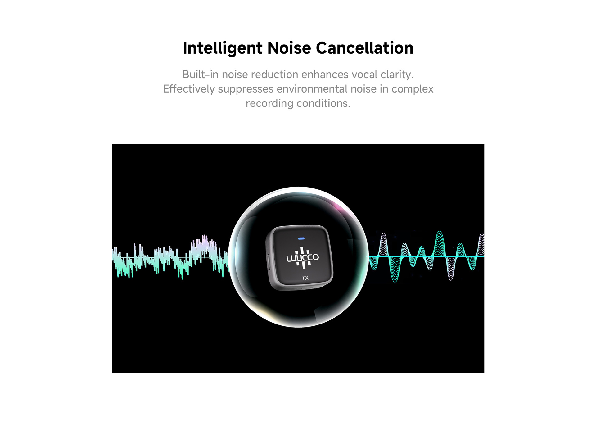 LUUCCO AirMic wireless lavalier microphone feature image 8