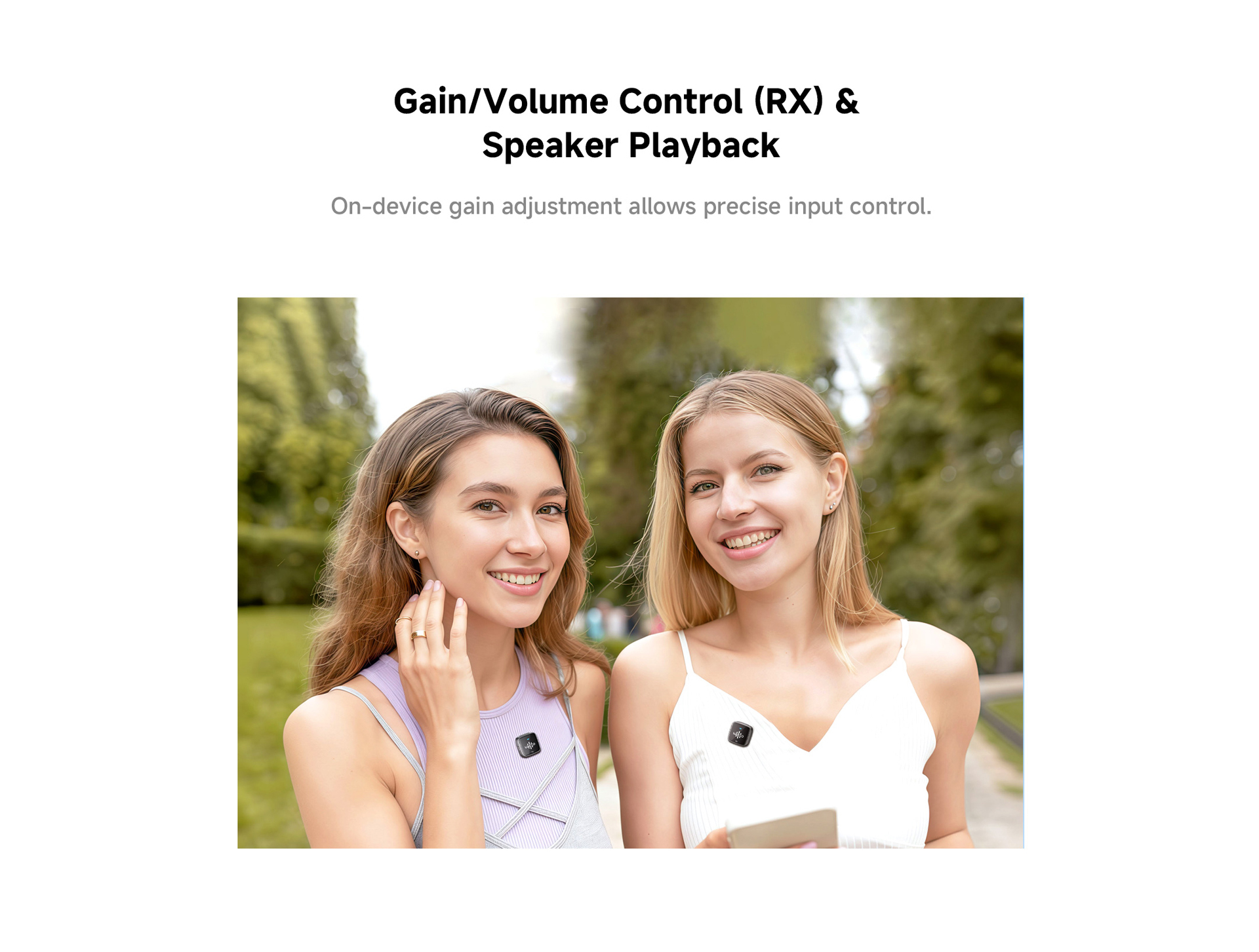 LUUCCO AirMic wireless lavalier microphone feature image 11