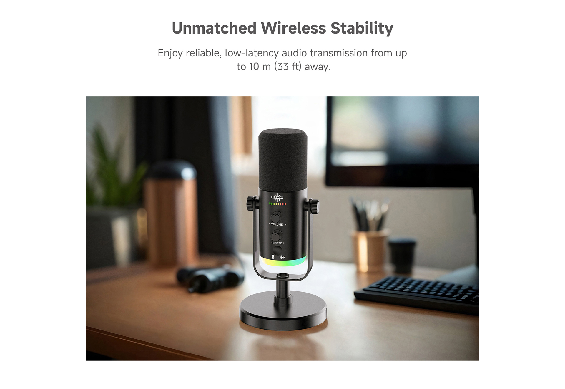 LUUCCO Melo-S2 USB XLR dynamic microphone feature image 6