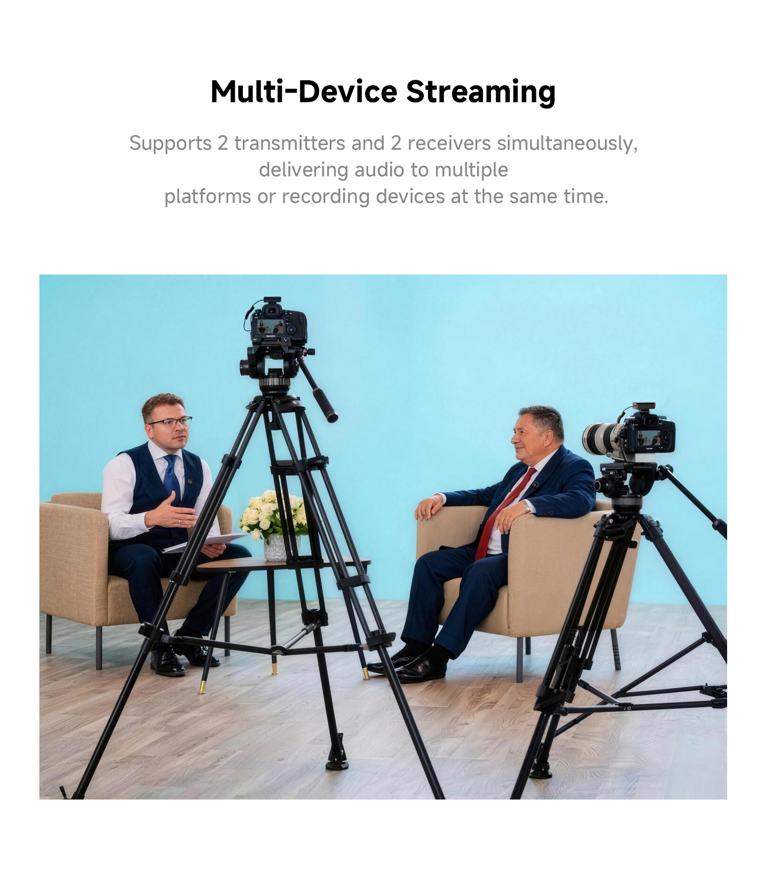 LUUCCO AirMic wireless lavalier microphone mobile feature image 2
