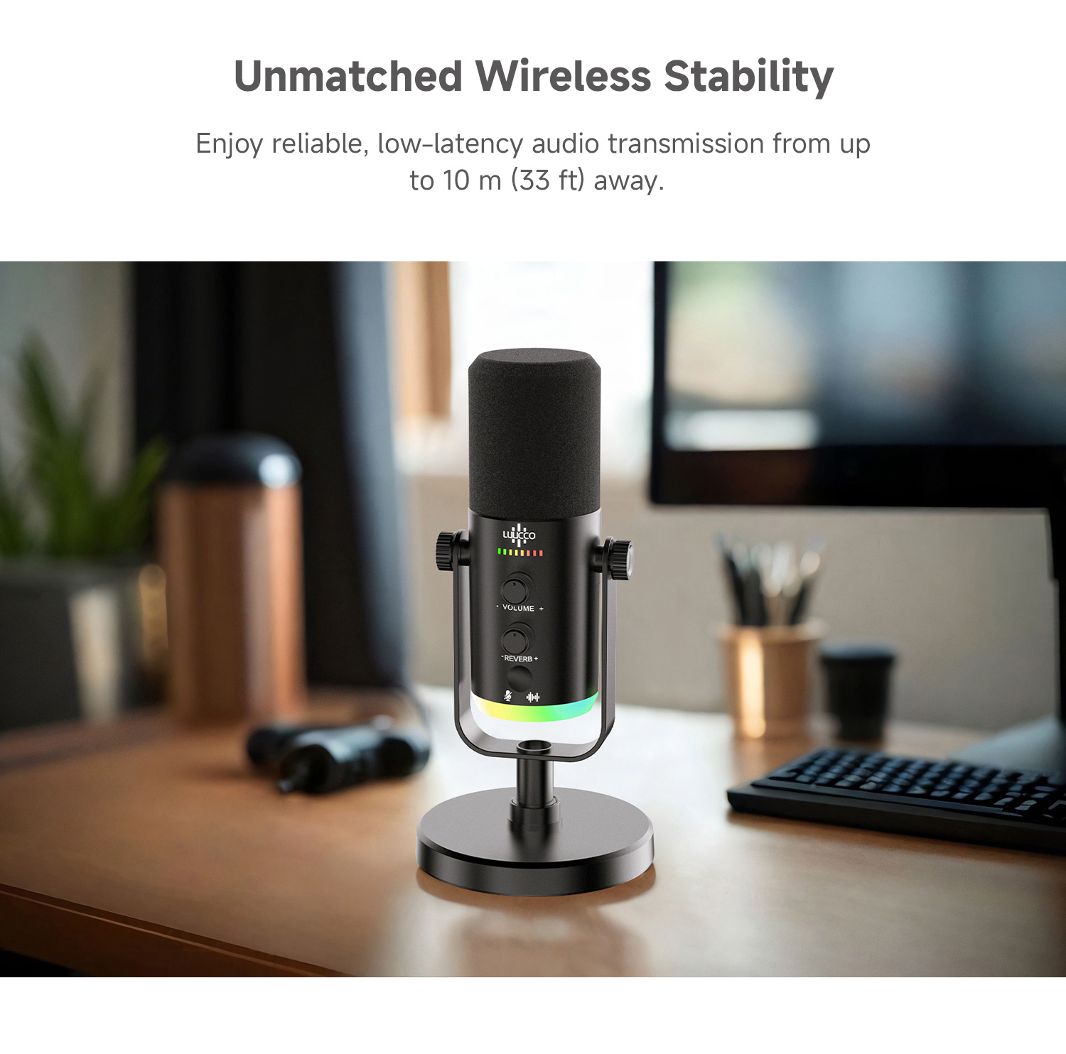 LUUCCO Melo-S2 USB XLR dynamic microphone mobile feature image 6