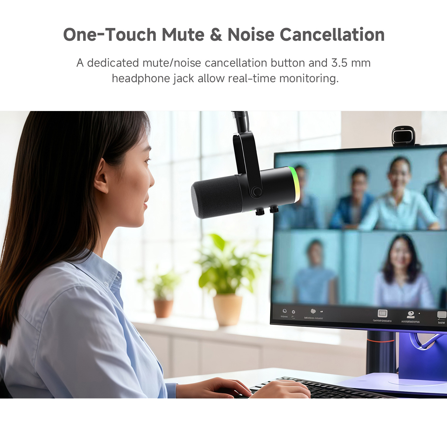 LUUCCO Melo-S2 USB XLR dynamic microphone mobile feature image 8