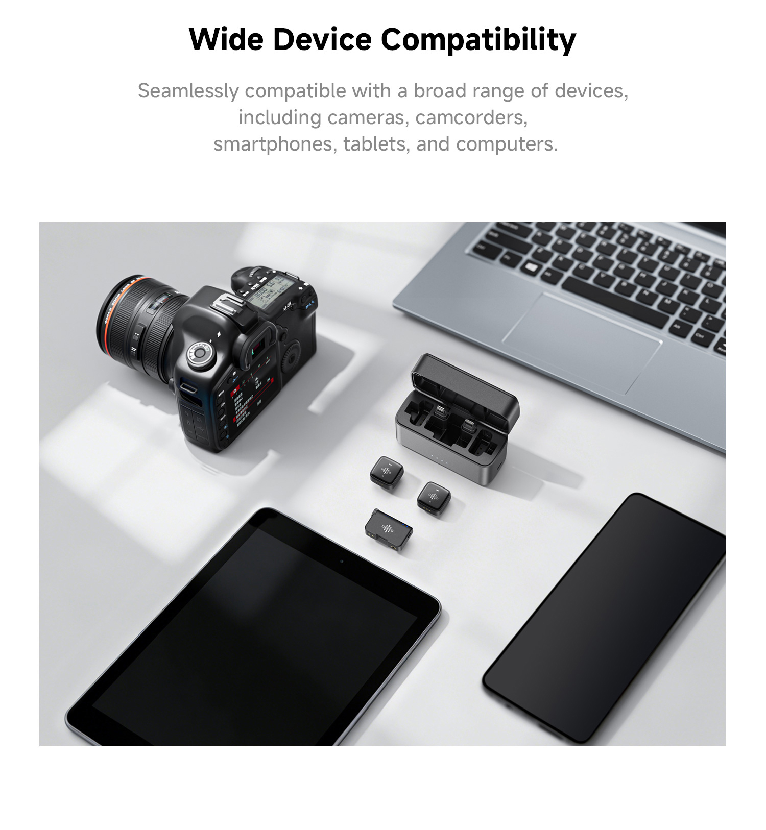 LUUCCO AirMic wireless lavalier microphone mobile feature image 1