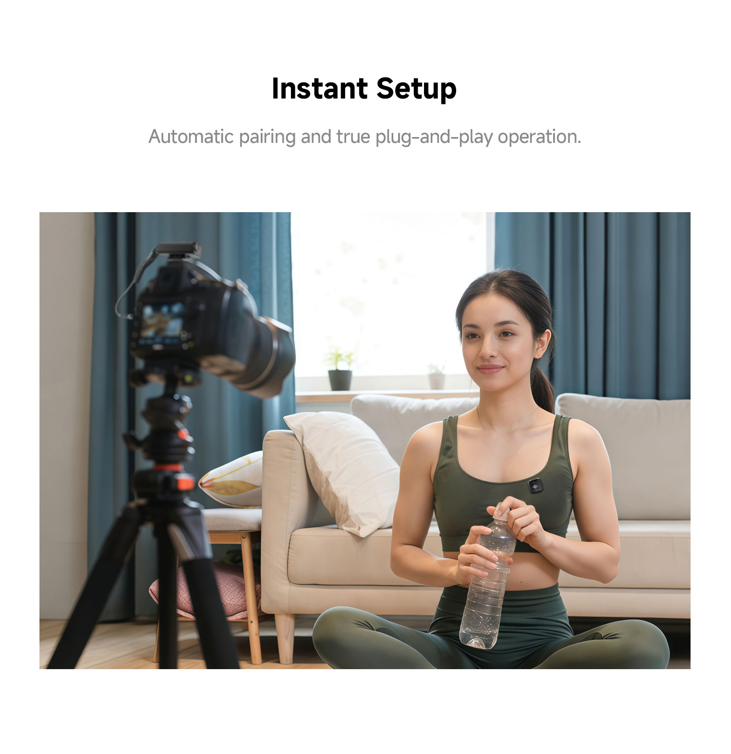LUUCCO AirMic wireless lavalier microphone mobile feature image 10