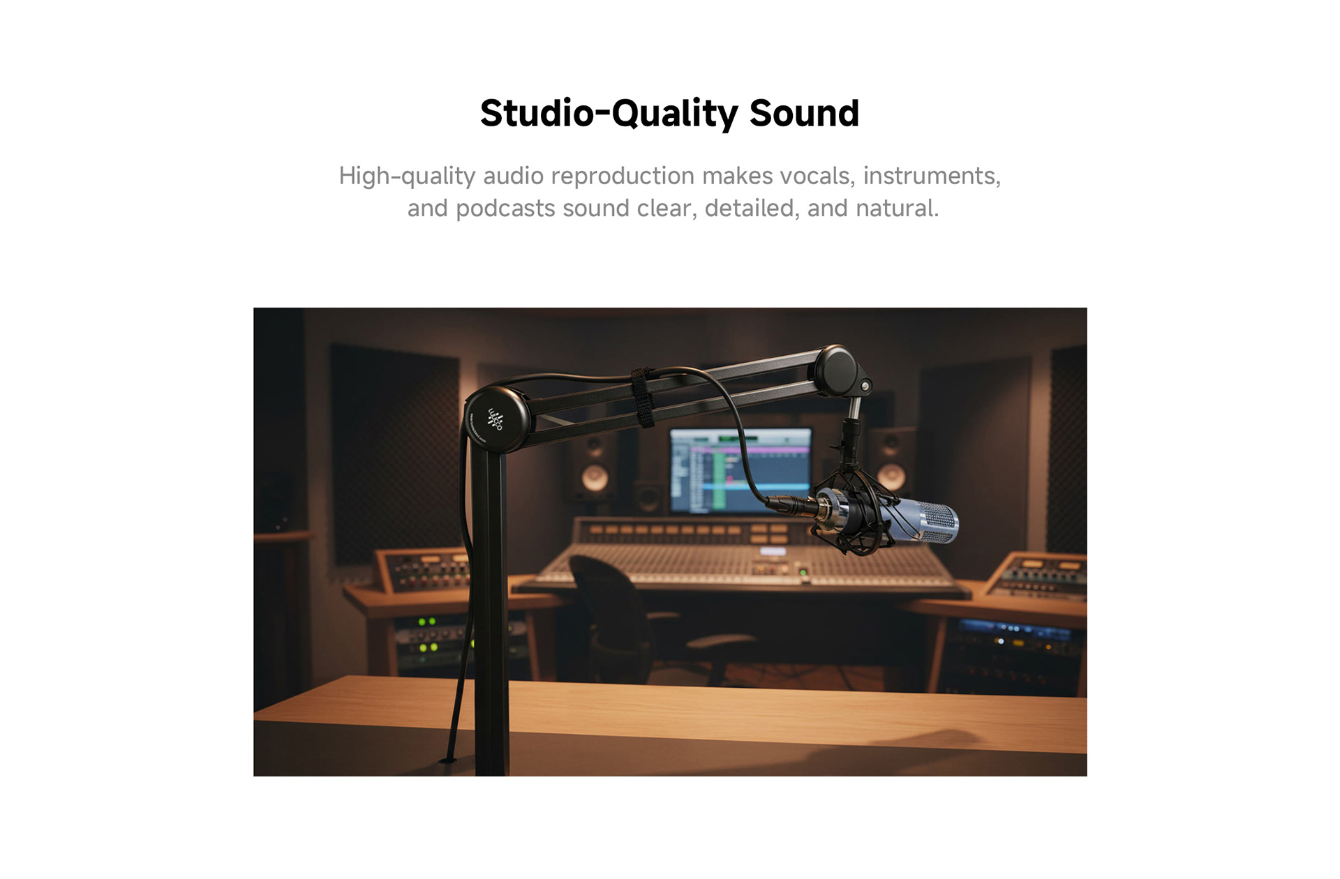 LUUCCO Melo-S1 condenser studio microphone feature image 2