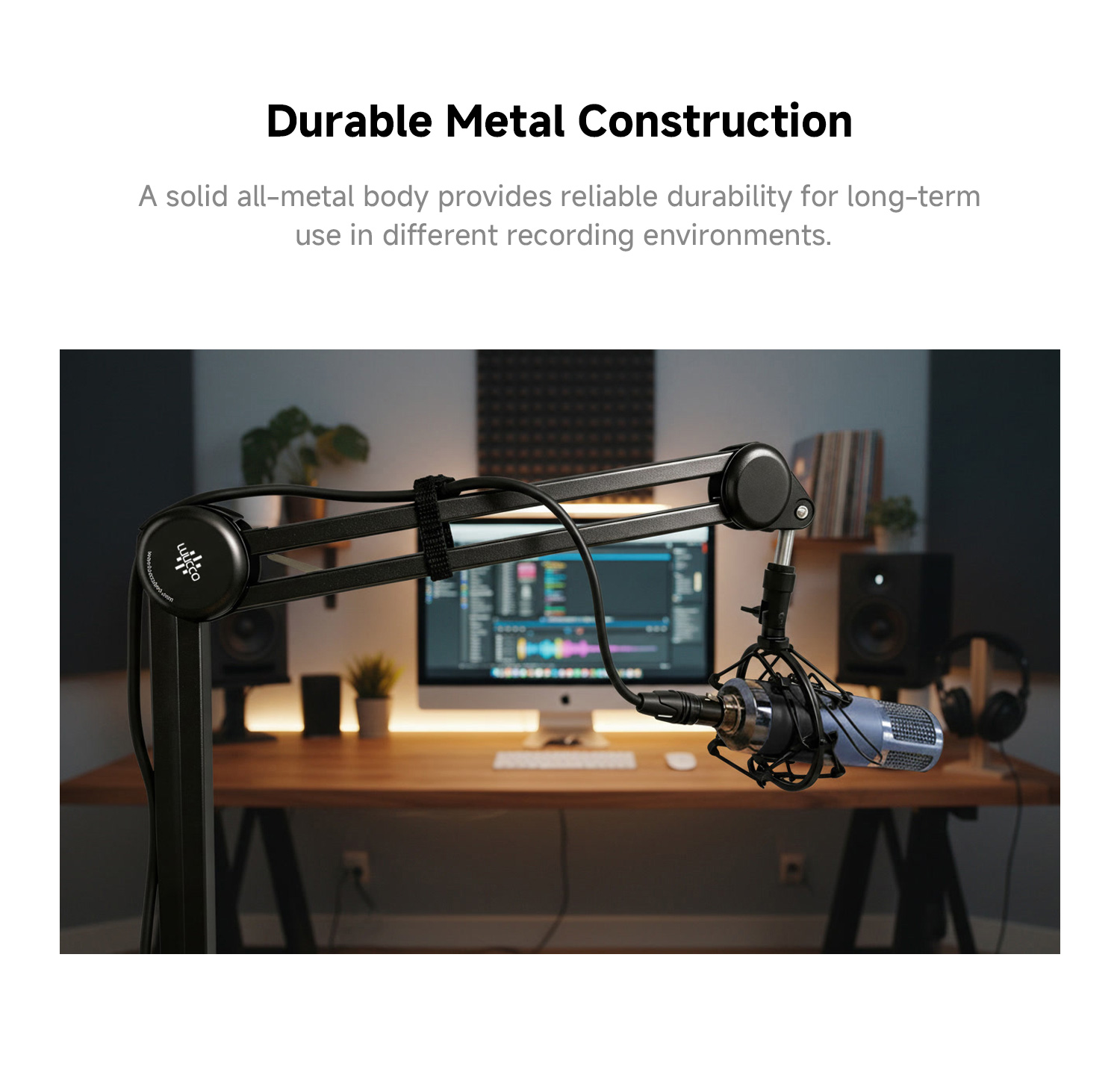 LUUCCO Melo-S1 condenser studio microphone mobile feature image 6